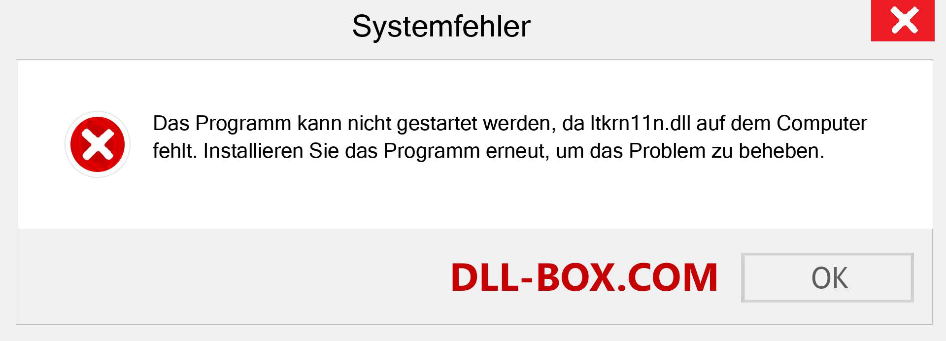 ltkrn11n.dll-Datei fehlt?. Download für Windows 7, 8, 10 - Fix ltkrn11n dll Missing Error unter Windows, Fotos, Bildern